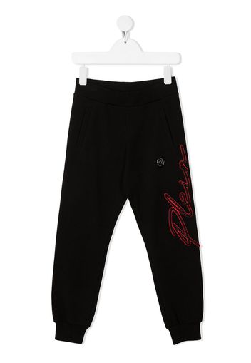 signature logo plaque track pants