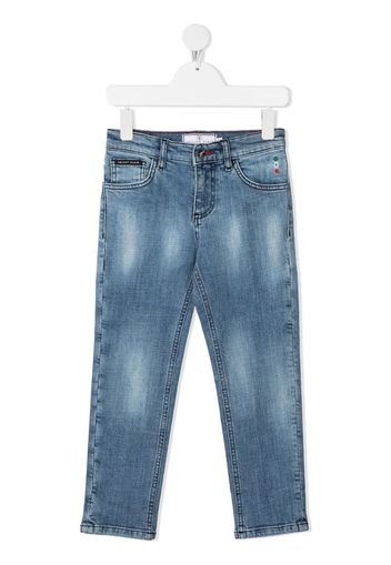 Iconic Plein straight-leg jeans