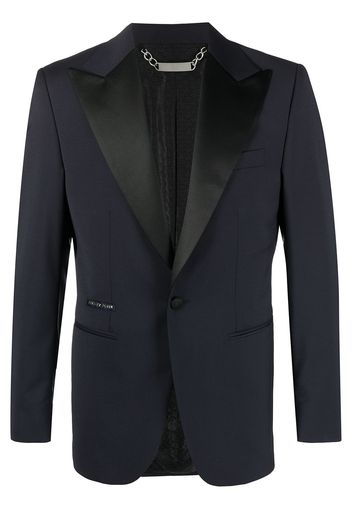 Philipp Plein slim-cut Iconic blazer - Blue