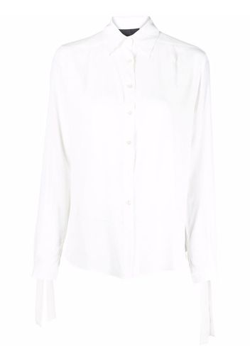 Philipp Plein button-down silk shirt - White