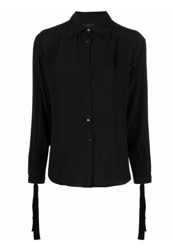 Philipp Plein button-down silk shirt - Black