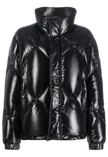 Philipp Plein quilted puffer jacket - Black