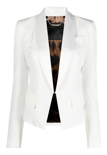 Philipp Plein single-breasted tailored blazer - White