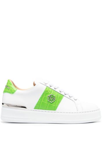 Philipp Plein Hexagon low-top sneakers - White