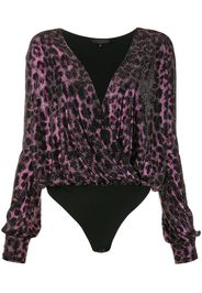 Paradise leopard sequin bodie