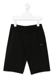 embroidered logo bermuda shorts