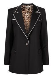 Philipp Plein 'Blazer Man Fit Crystal' - Black