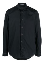 Philipp Plein contrast stitch shirt - Black