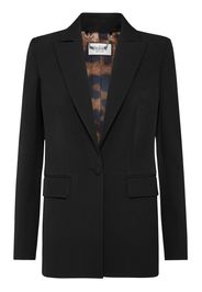 Philipp Plein Cady Boxy single-breasted blazer - Black