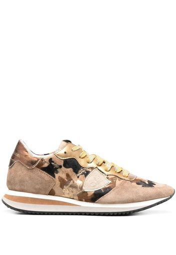 Philippe Model Paris TRPX suede sneakers - Neutrals