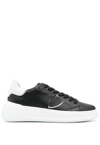 Philippe Model Paris Tres Temple low-top sneakers - Black