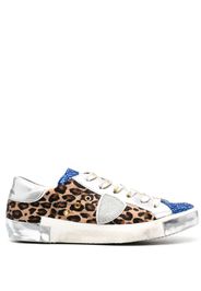 Philippe Model Paris PRSX leather low-top sneakers - Blue