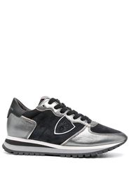 Philippe Model Paris TRPX leather low-top sneakers - Grey