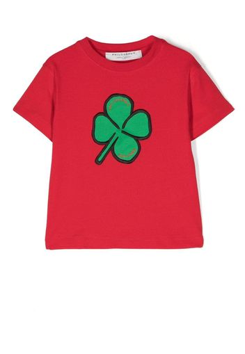 Philosophy Di Lorenzo Serafini Kids embroidered-logo short-sleeve T-shirt