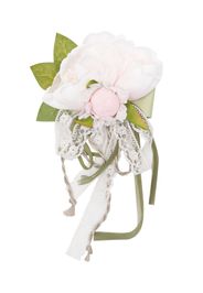 Piccola Ludo floral-detail brooch - Pink