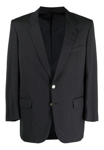 Pierre Cardin Pre-Owned 1990s contrasting lapel blazer - Grey