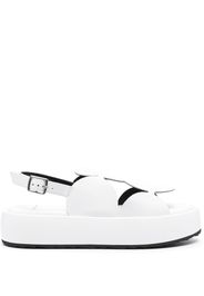 Pierre Hardy Bulles Mega platform sandals - White