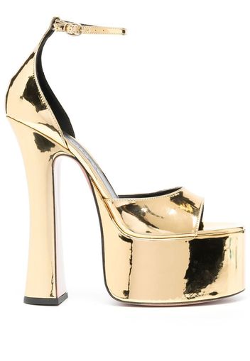 Pīferi Rosalia Metallic Vegan Platform Sandals - Gold