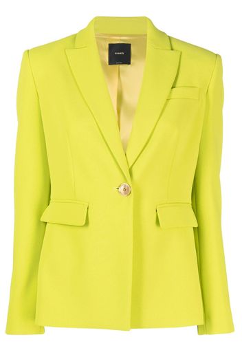 PINKO single-breasted button-fastening jacket - Green