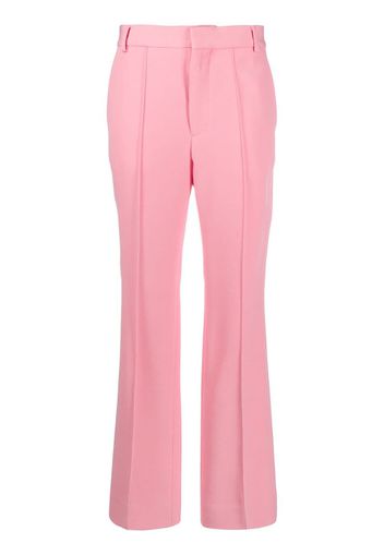 high-rise tailored trousers