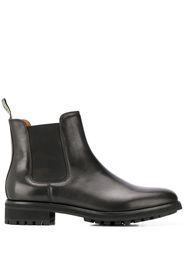mens nike air jordan 6 black red toro shoes Bryson slip-on ankle boots - Black