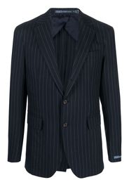 Polo Ralph Lauren pinstriped single-breasted blazer - Blue