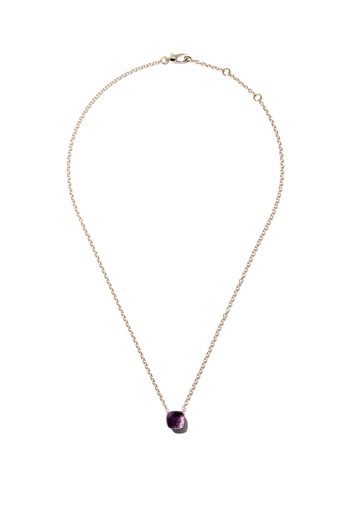 Pomellato 18kt rose & white gold Nudo amethyst pendant necklace - Violet