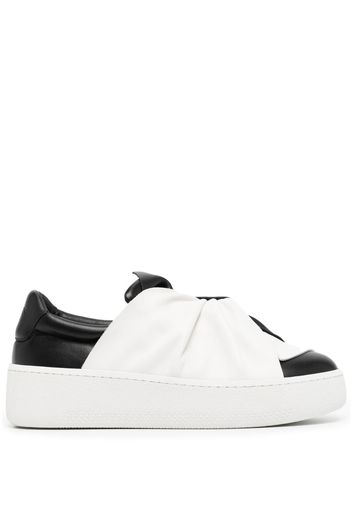 Ports 1961 knot-detail slip-on sneakers - Black