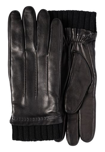 Prada Leather Gloves - Black