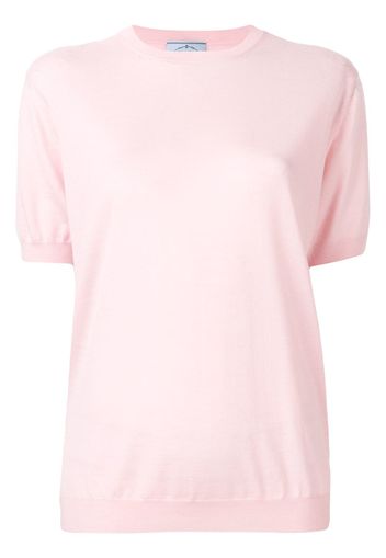 Prada short sleeve sweater - Pink