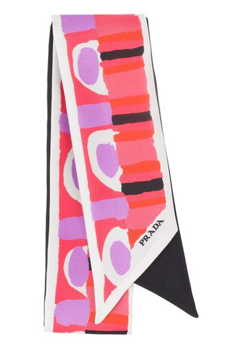 Prada printed ribbon - Pink