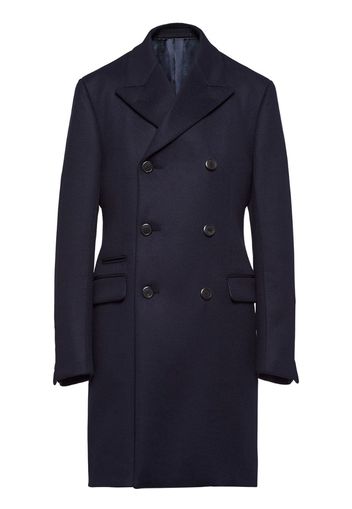 double-breasted cashmere coat