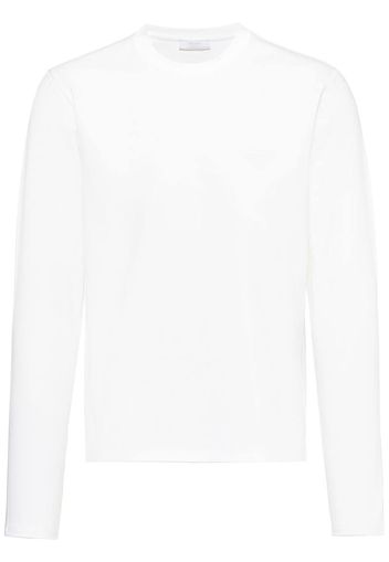 logo plaque long-sleeved T-shirt