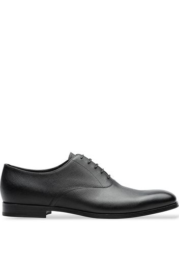 Prada Saffiano oxford shoes - Black