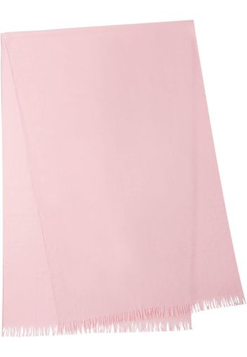 Prada jacquard fringed scarf - Pink