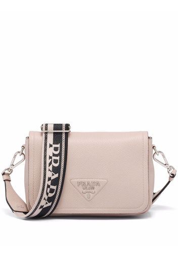 Prada small Flou shoulder bag - Neutrals