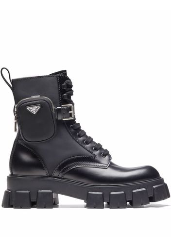 Prada Monolith ankle boots - Black