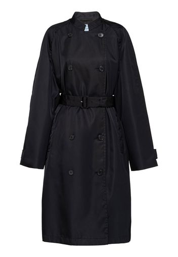 Prada double-breasted trench coat - Black