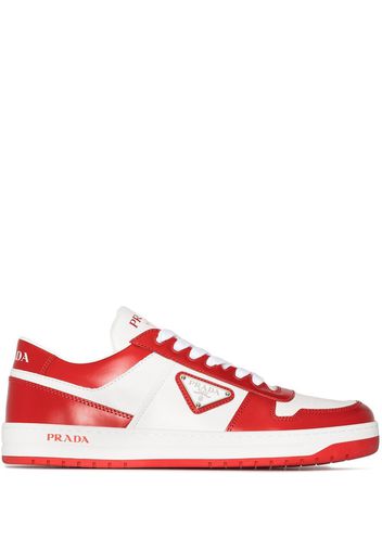 Prada Downtown two-tone sneakers - White