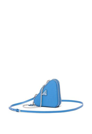 Prada mini Triangle mini bag - Blue