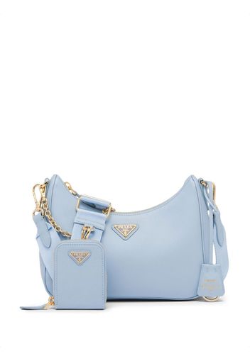 Prada Re-Edition 2005 leather shoulder bag - Blue