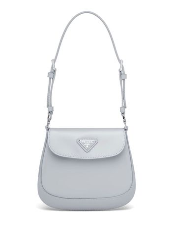 Prada Cleo brushed-leather mini bag - Grey