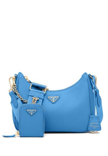 Prada Re-Edition 2005 leather shoulder bag - Blue