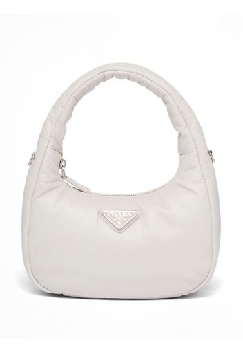 Prada padded nappa leather mini bag - White