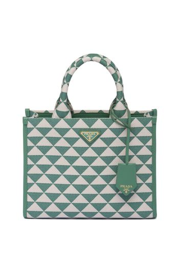 Prada small Symbole tote bag - Green