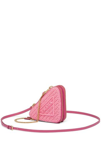 Prada raffia mini bag - Pink