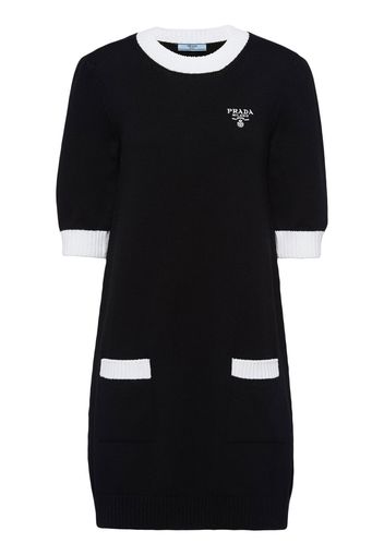 Prada Cotton mini-dress - Black