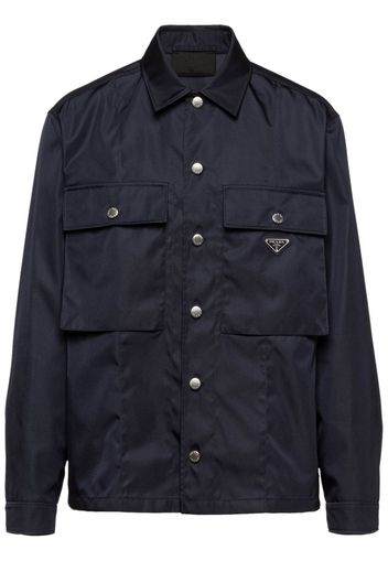 Prada Re-Nylon blouson jacket - Blue