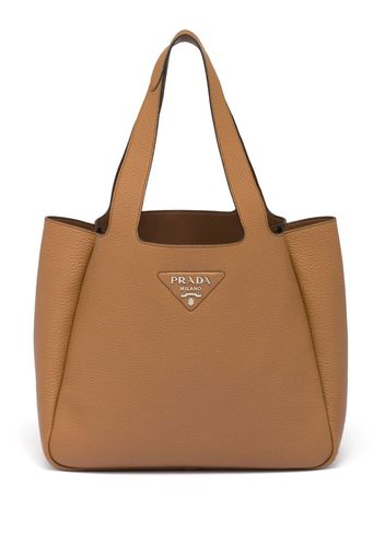 Prada leather tote bag - Brown