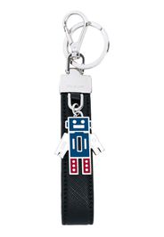 Prada robot key chain - Black